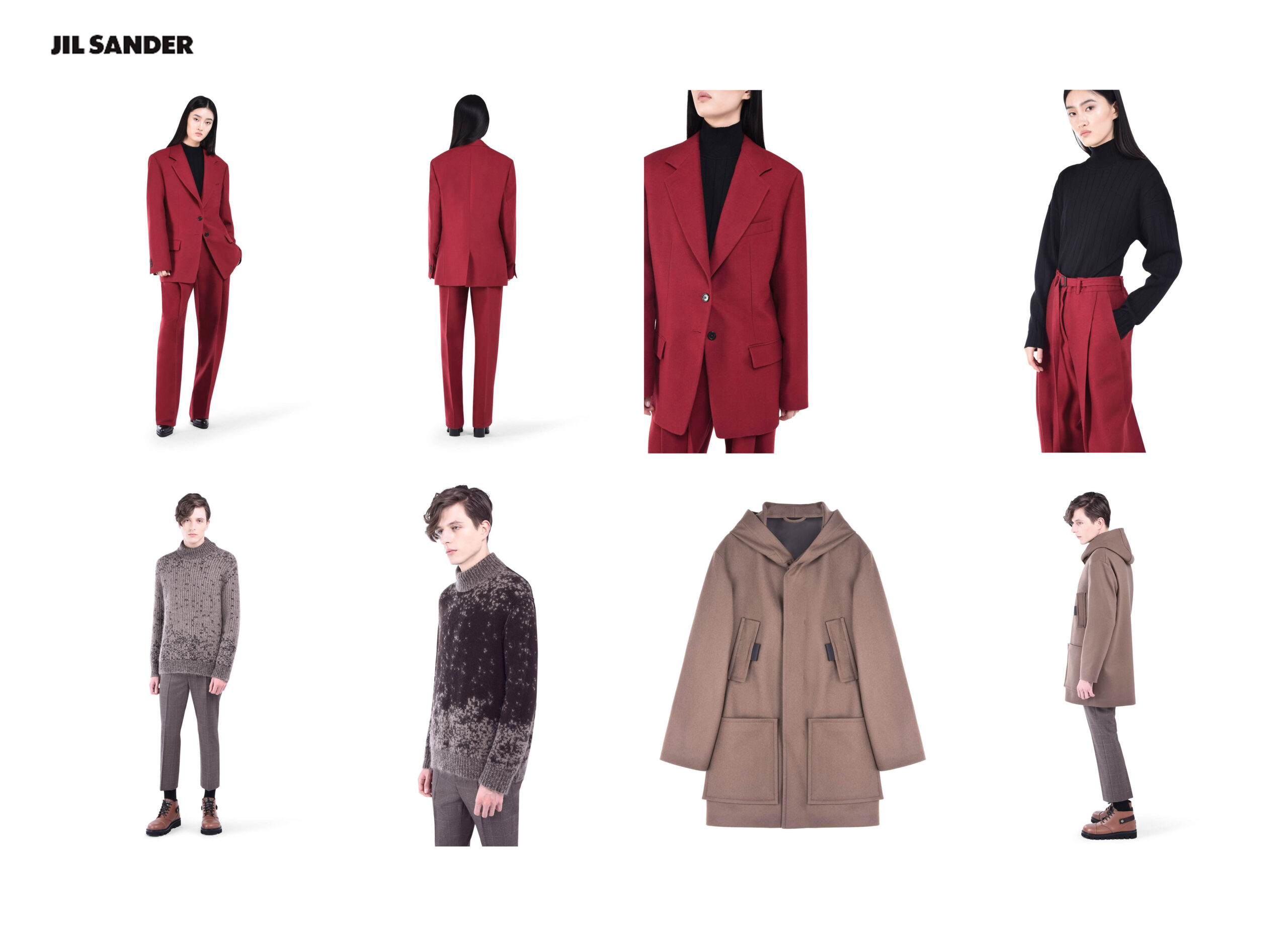 e-commerce content Jil Sander